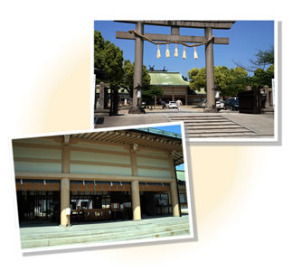 大阪の生國魂神社